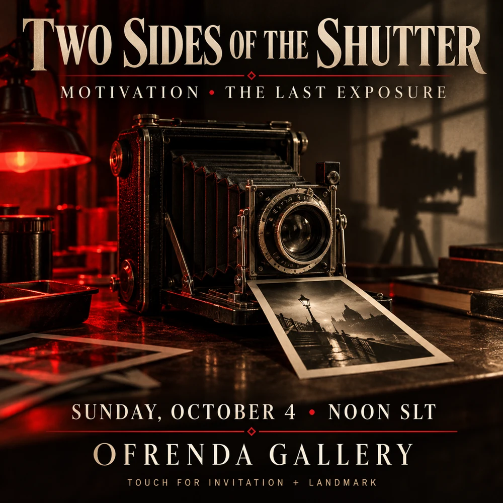 Two Sides of the Shutter official exhibition poster
